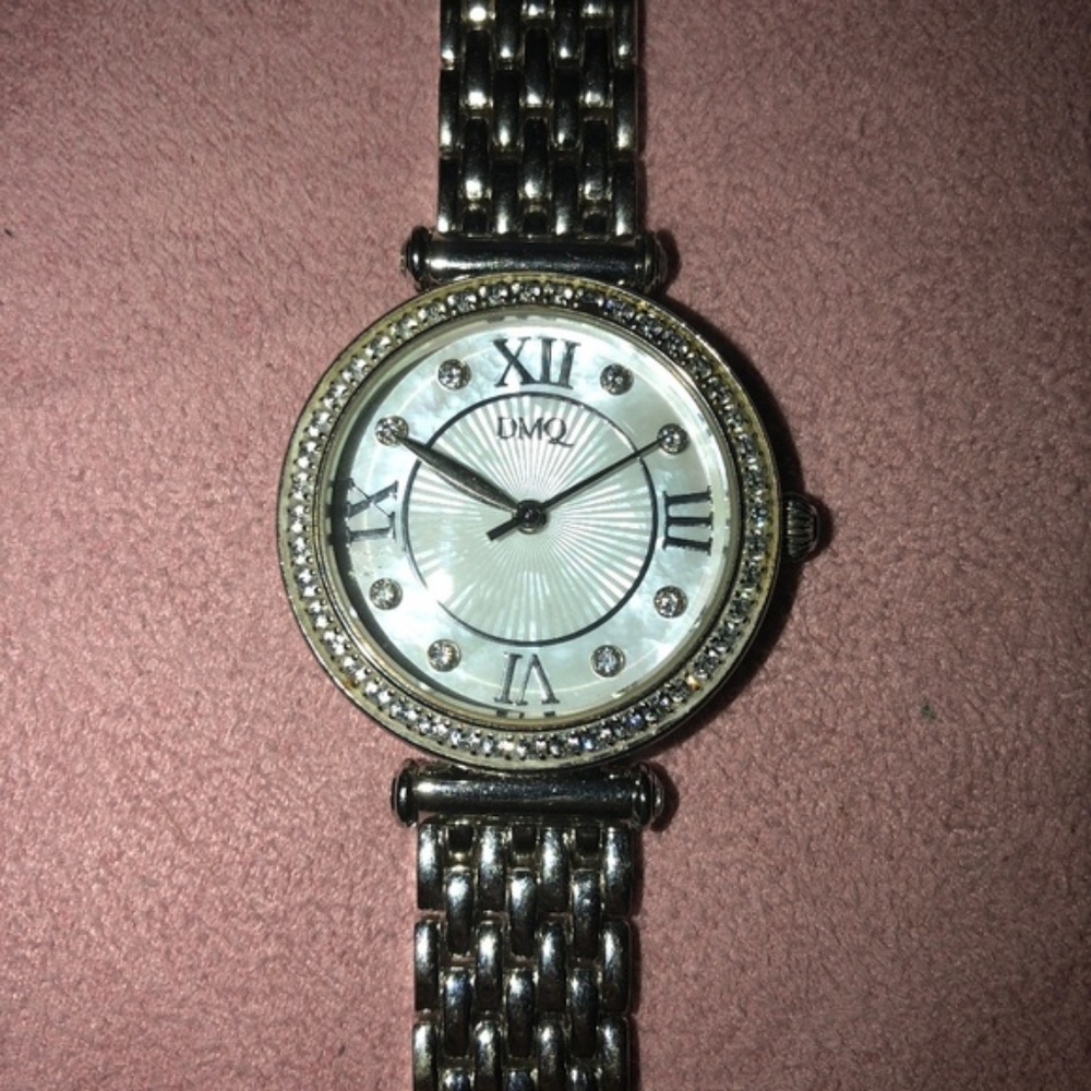 3 FOR 20 • Silver & Rhinestone Watch